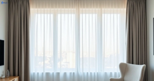 Restored vibrant drapes in campbellfield-vic QLD after Matty Curtain Cleaning